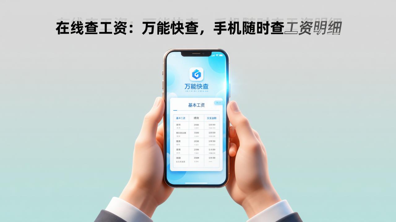 在线查工资：万能快查，手机随时查工资明细