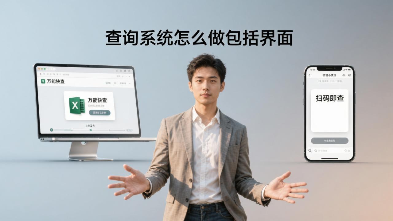 查询系统怎么做包括界面