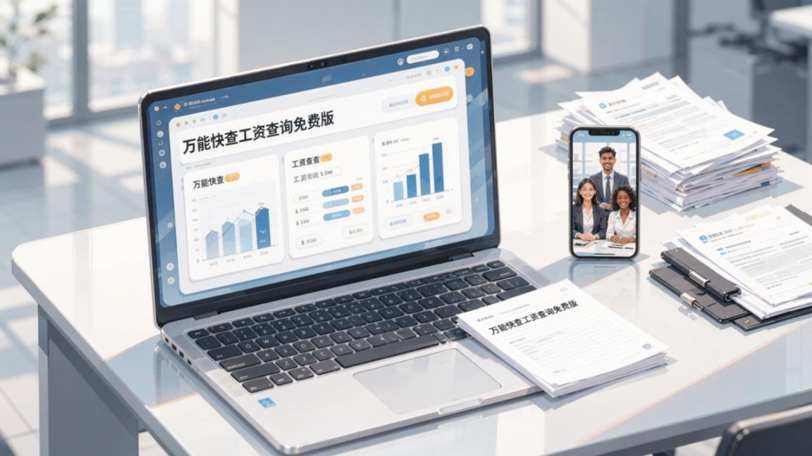 查询系统评测对比：万能快查工资查询免费版够用吗？功能实测来了