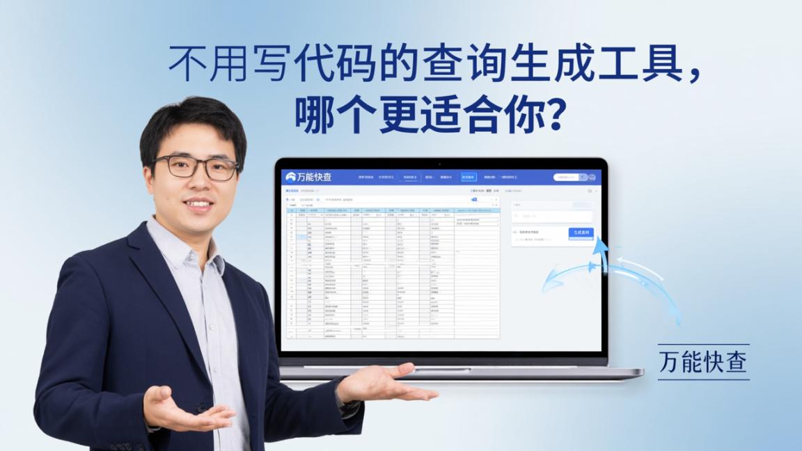 不用写代码的查询生成工具，哪个更适合你？