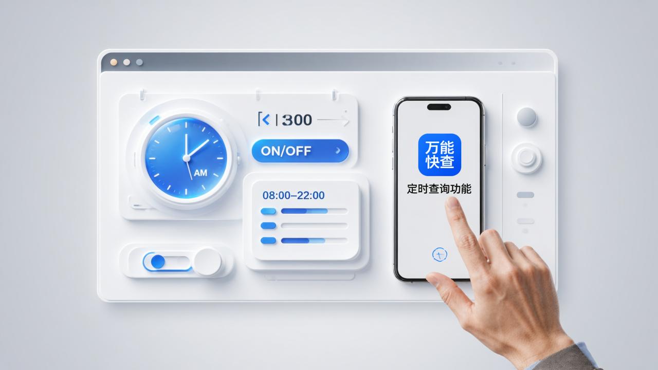定时查询功能谁做得好？设置查询时间、自动开关对比