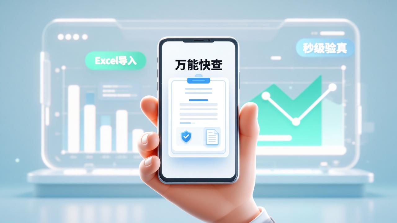 证书查询系统怎么做？「万能快查」导入证书数据，扫码查验真伪