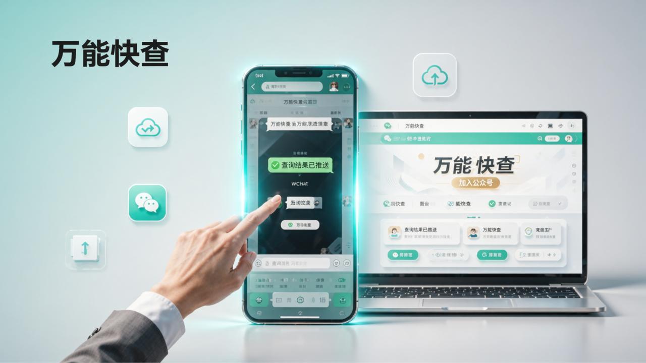 查询系统怎么接入公众号？「万能快查」查询结果一键推送到微信