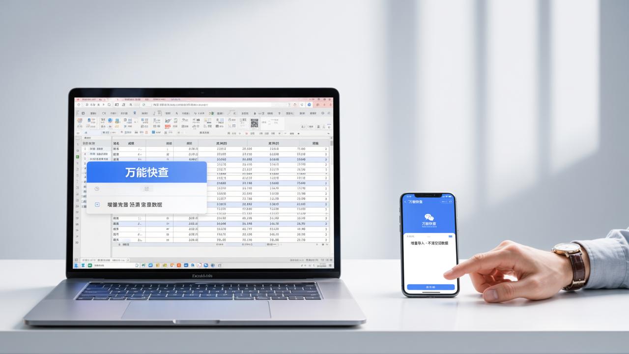 Excel查询系统数据怎么增量更新？万能快查增量导入教程