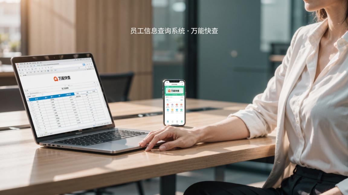 员工信息查询系统怎么做？「万能快查」Excel导入员工信息，扫码一对一查询