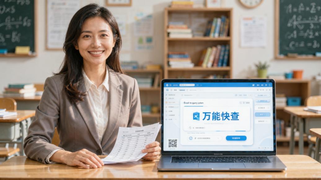 查询系统怎么做：万能快查，Excel一键转查询系统