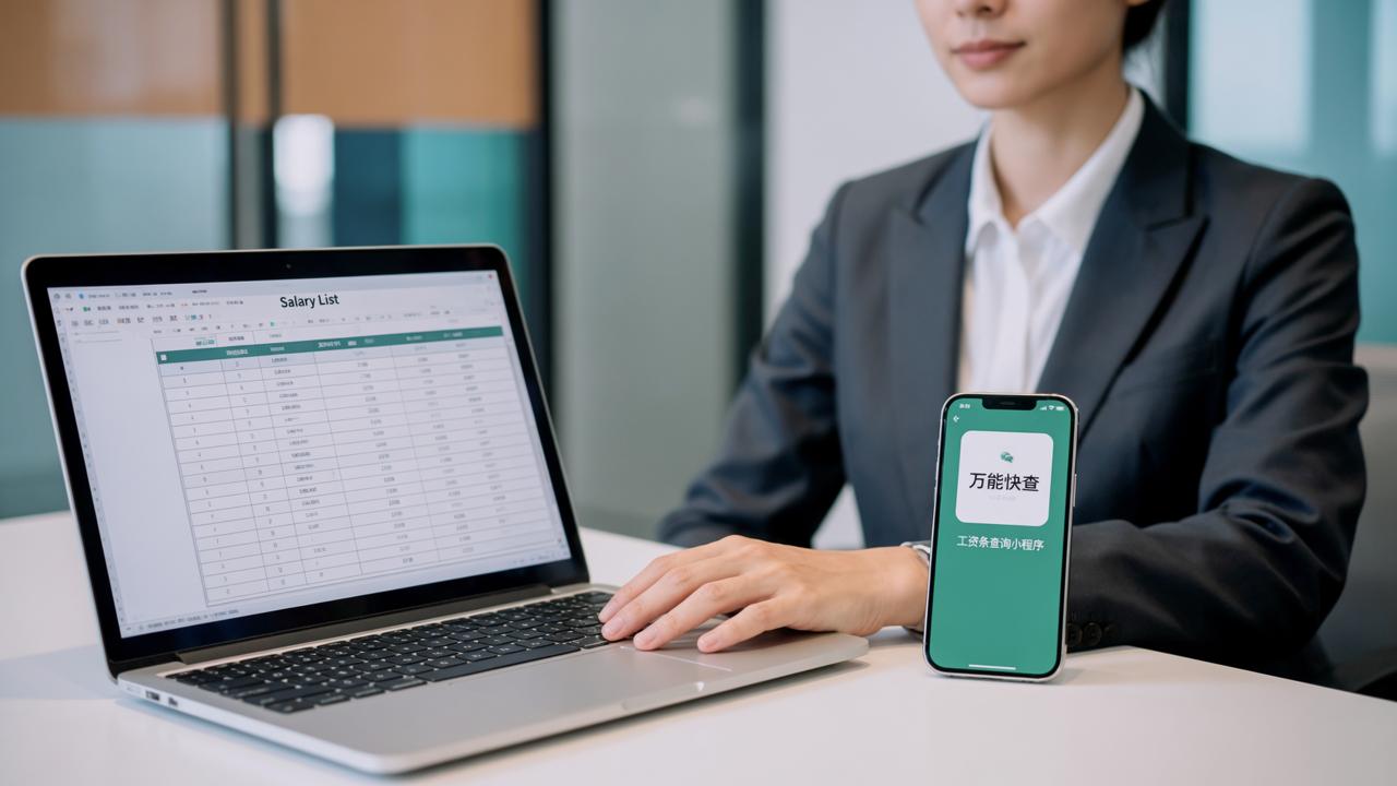 工资条查询小程序：万能快查，Excel一键转查询免编程，员工扫码私密查